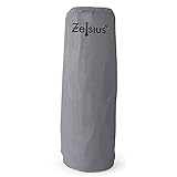 Zelsius Schutzhülle für Heizpilz, (H) 143 x Ø 41 x Ø 57 cm, grau, Abdeckung für Edelstahl Heizstrahler, Heizpyramide und mehr