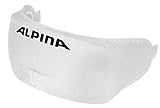 ALPINA Unisex - Erwachsene, HELMET VISOR COVER Visierschutz für Skihelm mit Visier, white, One size