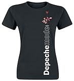 Depeche Mode Violator Side Rose Frauen T-Shirt schwarz S 100% Baumwolle Band-Merch, Bands