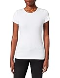 CARE OF by PUMA Damen-T-Shirt aus Baumwolle mit Rundhalsausschnitt, Weiß (White), 40, Label: L