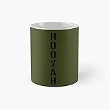 United States Navy Hooyah Classic Mug Best Gift Funny Coffee Mugs 11 Oz