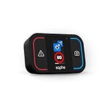 Saphe Drive Mini Verkehrsalarm - Daten von Blitzer.de - Warnt europaweit vor Radar, Blitzer & Gefahren - Verbindung mit Smartphone via Bluetooth - Startet automatisch