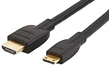 Amazon Basics Hochgeschwindigkeits-HDMI-Kabel, Typ Mini-HDMI auf HDMI, HDMI-Standard 2.0 - 0,91 meter
