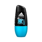 adidas Ice Dive Deo Roller – Antitranspiranter Deo Roll-on mit 48h Schutz vor Schweiß und mit erfrischendem Duft – Ohne Aluminium, pH-hautfreundlich – 1 x 50 ml