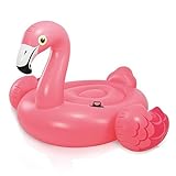 bzweg Aufblasbarer Reittier, Riesige Aufblasbarer Flamingo Luftmatratze Pool Schwimmtier Floß Schwebebett Wasserspielzeug Strand Party für Erwachsene