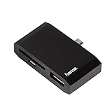 Hama 3in1 Micro-USB OTG Adapter SD USB-Stick Card-Reader Kartenleser Kit für Smartphone Handy Tablet PC