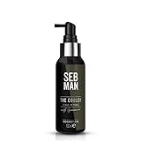 SEB MAN THE COOLER – leave-in Hair Tonic mit Guarana-Extrakt – Haarwasser mit stimulierendem Effekt durch Menthol – für erfrischte Kopfhaut und texturiertes Haar – 100 ml
