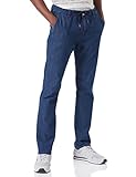 TOM TAILOR Herren Josh Regular Slim Hose im Jeans-Look 1031268, 10114 - Clean Dark Stone Blue Denim, 31/34