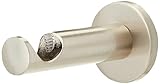 GARDINIA Träger offen für Ø 25 mm edelstahl-optik 8 cm, M