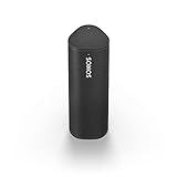 Sonos Roam WLAN & Bluetooth Speaker, schwarz – Wasserdichter Lautsprecher mit Alexa Sprachsteuerung, Google Assistant und AirPlay 2 – Kabellose Outdoor Musikbox mit Akku für Musikstreaming