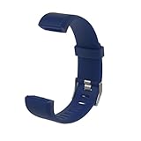 Armband Uhr Ersatzarmband Silikon Armband Kompatibel mit ID115 Plus Smart W