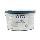 AURO Kalk-Raumfarbe - Nr. 325-10 Liter weiß Innenwandfarbe Küchenfarbe Badezimmerfarbe