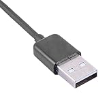 Ruilogod Laptop Optisches Laufwerk USB 2.0 7 + 6 13pin SATA-Adapter-Kabel Schwarz