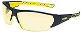 Uvex 9194365 i-Works Schutzbrille - Arbeitsbrille - Gelb - 1 Stück