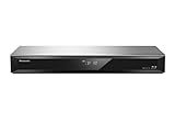 Panasonic DMR-BST765EG Blu-ray Recorder (500GB HDD, Wiedergabe von Blu-ray Discs, 2x DVB-S/ S2, 2x DiSEqC, Vers. 2.0, silber), 2 x HD DVB-S Tuner, 500 GB