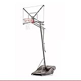 HAMMER Goaliath GoTek 50, Portable Basketballanlage, 2,3 m auf 3,05 m Verstellbarer Basketballständer, NBA-Standard-Höhe, großes Zielbrett mit 127 x 84 cm