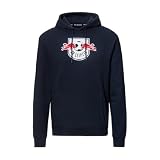 RB Leipzig Logo Hoody Kapuzenpullover (DE/NL/SE/PL, Alphanumerisch, L, Regular, Regular, Navy)