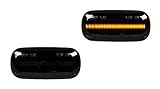 2 X LED SEITENBLINKER BLINKER SMOKE SCHWARZ PAAR für A4 B6 B7 A6 C6 A3 8P SB18