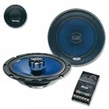 Mac Audio Mac Mobil Exclusive 2.16 20 cm 2-Wege Kompo Auto-Lautsprecher (300 Watt) schwarz/blau (Paar)