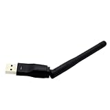 UKCOCO USB-WLAN-Antenne USB-WLAN-Dongle USB-WLAN-Adapter WLAN-Antenne USB Audiomischer WLAN Adapter USB W-LAN kabellos Drahtlose Netzwerkkarte