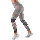 Yoga Pants Fashion Print Running Sports Leggings Seamless Tights Push Up High Waist Jogging Track Pants Fitness Kleidung, rose, 34