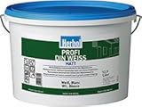 Herbol Farbe Profi Din Weiss 12.5 Liter Farbton: Altweiss Wandfarbe Innenfarb