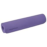 Amazon Basics Yoga-Matte, TPE, 0.76 cm, 1/4', Violett