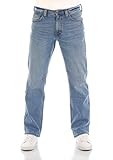 MUSTANG Herren Jeans Big Sur Regular Fit Jeanshose Hose Denim Stretch Baumwolle Blau Denim Blue w30-w40, Größe:38W / 32L, Farbvariante:Denim Blue (5000-202)
