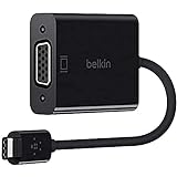Belkin Adapter USB-C auf VGA (14cm, geeignet für Apple MacBook, Chromebook Pixel, VGA-Monitore) schwarz