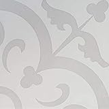 Casa Moro Mediterrane Keramik-Fliesen Hashim 20x20 cm 1qm aus glasiertem Feinsteinzeug in Zementoptik | Marokkanische Bodenfliesen & Wandfliesen für Bad Küchenrückwand Küche Flur | FL7077