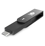 Thetis Pro-C FIDO2-Sicherheitsschlüssel-Passkey-Gerät mit USB C und NFC, TOTP/HOTP-Authentifizierungs-App, FIDO 2.0-Zwei-Faktor-Authentifizierung 2FA MFA, funktioniert mit Windows/macOS/Linux/G