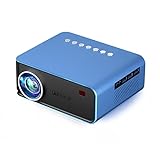 Touyinyi T4 Mini-Projektor 3600 Lumen Unterstützung voll HD 1080p LED. Proyector Big Screen Portable Heimkino Smart Video Beamer Beamer (Color : A)
