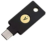 Yubico - YubiKey 5C NFC - Two Factor Authentication USB and NFC Security Key, Fits USB-C Ports and Works with Supported NFC Mobile Devices - Protect Your Online Accounts with More Than a Password