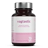 Vagtastic | Probiotischer Kulturen Komplex für Frauen | 4 Stämme Probiotika | 30 Kapseln | 1 Monat | Unterstützung der natürlichen vaginalen Flora