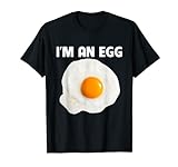 I'm An Egg Kostüm T-Shirt Geschenk Halloween Spiegelei Kostüme T-Shirt
