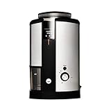 Wilfa SVART NYMALT Kaffeemühle - Bohnenbehälter mit einer Kapazität von 250gr, 160 Watt, leicht zu reinigen, silber