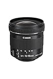 Canon Zoomobjektiv 9519B005AA EF-S 10-18mm F4.5-5.6 IS STM Ultra Weitwinkel für EOS (67mm Filtergewinde, Bildstabilisator), schwarz