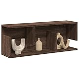Xichuzi Wandschrank 80x20x30 cm Eichen-Optik Holzwerkstoff, Hängeschrank, Fernsehschrank, Sideboard Hängend, Sideboard Tv Lowboard, Tv Cabinet - 854838