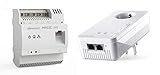 Devolo Magic 2 LAN DINrail: Powerline-Hutschienen-Adapter zur optimalen Verteilung von Internet über die Stromleitung im ganzen Haus + 2400 WiFi ac Next Single Adapter