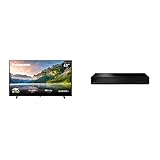 Panasonic TX-40JXW834 4K Fernseher (40 Zoll TV 100 cm, 4K Ultra HD, Smart TV, Multi HDR) schwarz & DP-UB154EG-K Ultra HD Blu-ray Player in schwarz (HDR10+, 4K Blu-ray Disc, 4K VoD)