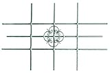 Alberts 553548 Fenstergitter Salzburg | Fenster-Gitter für außen als Einbruchschutz | feuerverzinkt | 1140 x 690 mm | kürzbar bis 590 x 390 mm