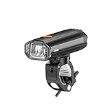 JIYANANDPTD Stirnlampe Bike Light Set, USB wiederaufladbares Fahrradlicht, passt for alle Fahrräder Fahrradlampen Vorder- und Rückenbeleuchtung wasserdicht, leicht, langlebig