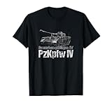 Panzer Pzkpfw IV Panzer Militärfahrzeug Männer Frauen Geschenk T-Shirt