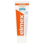 6 x Elmex Zahnpasta für Kinder - Junior (5-12 Jahre) mit Aminfluorid - 75 ml