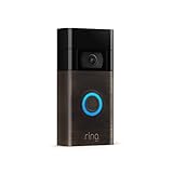Ring Video Doorbell von Amazon | Akku-Türklingel,1080p HD-Video, fortschrittliche Bewegungserfassung und einfache Installation | Mit 30-tägigem Testzeitraum für das Ring Protect-Abonnement