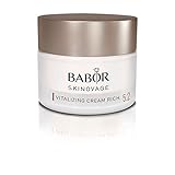 BABOR SKINOVAGE Vitalizing Cream Rich, Reichhaltige Gesichtscreme für müde und gestresste Haut, Revitalisierende Feuchtigkeitspflege, 1 x 50 ml