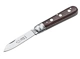 Otter 01OT003 Unisex – Erwachsene DREI-Nieten-Messer Taschenmesser, braun, 19,0 cm