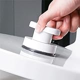 ABGRC Toilettensitzheber Vermeiden Sie das Berühren des Toilettendeckelhebers，Selbstklebender kreativer Klappdeckel-Toilettendeckelgriff Reduzieren Sie den Bakterienkontakt 2/3/4 Stück