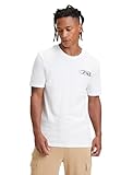 FILA Herren Lubenec Round-Neck T-Shirt, Weiß, M EU
