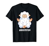 Yoga Schaf Mähditation - Spirituelle Yoga Schafe Meditation T-Shirt